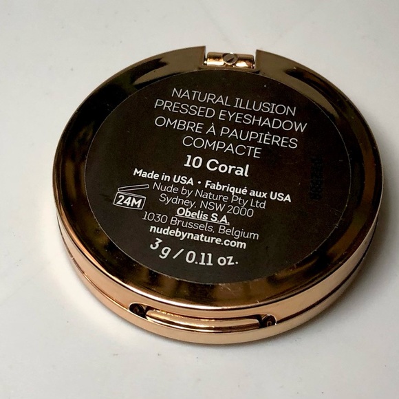 Nude by Nature Natural Illusion Pressed Eyeshadow - Coral - Picture 5 of 6